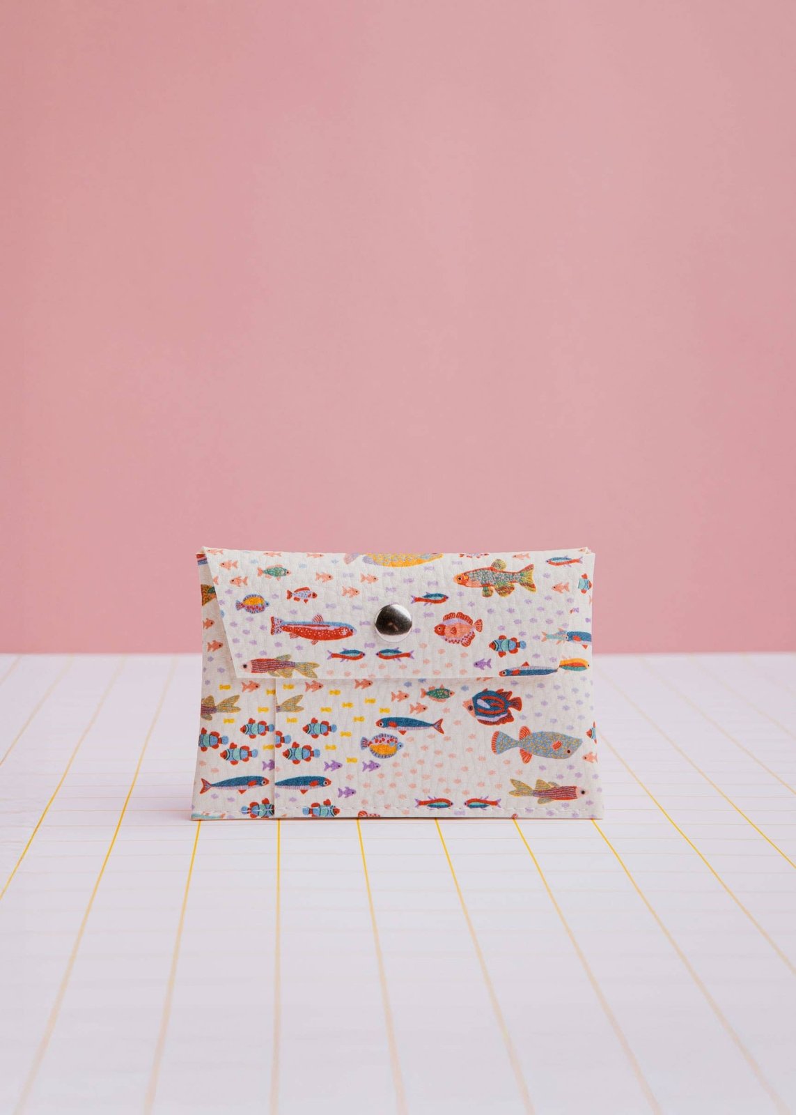 ECKE - Geldbeutel • Fische Beige - Geldbeutel - ROSA ECK