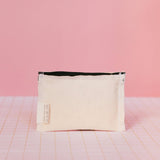 ECKE - Geldbeutel mit Zipper • Muscheln Beige - ROSA ECK