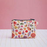 ECKE - Geldbeutel mit Zipper • Muscheln Beige - ROSA ECK