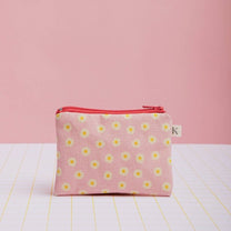 ECKE - HUEVOS Mini Geldbeutel | Zipp | Spiegeleier Rosa - ROSA ECK - Eier, Pink, Rosa