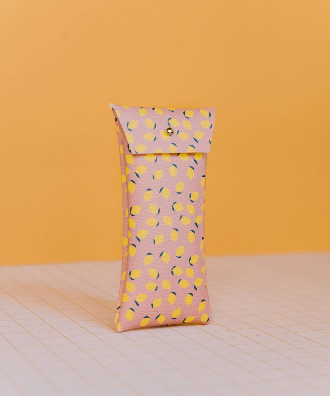 ECKE - LIMONES Brillen - Etui • Zitronen - Pink - Brillen - Etui - ROSA ECK Concept Store