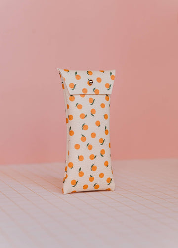 ECKE - NARANJAS Brillen - Etui • Orangen - Nude - Brillen - Etui - ROSA ECK Concept Store