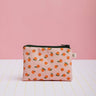 ECKE - NARANJAS Mini Geldbeutel | Zipp | Orangen Rosa - ROSA ECK - mandarine, obst, Orange