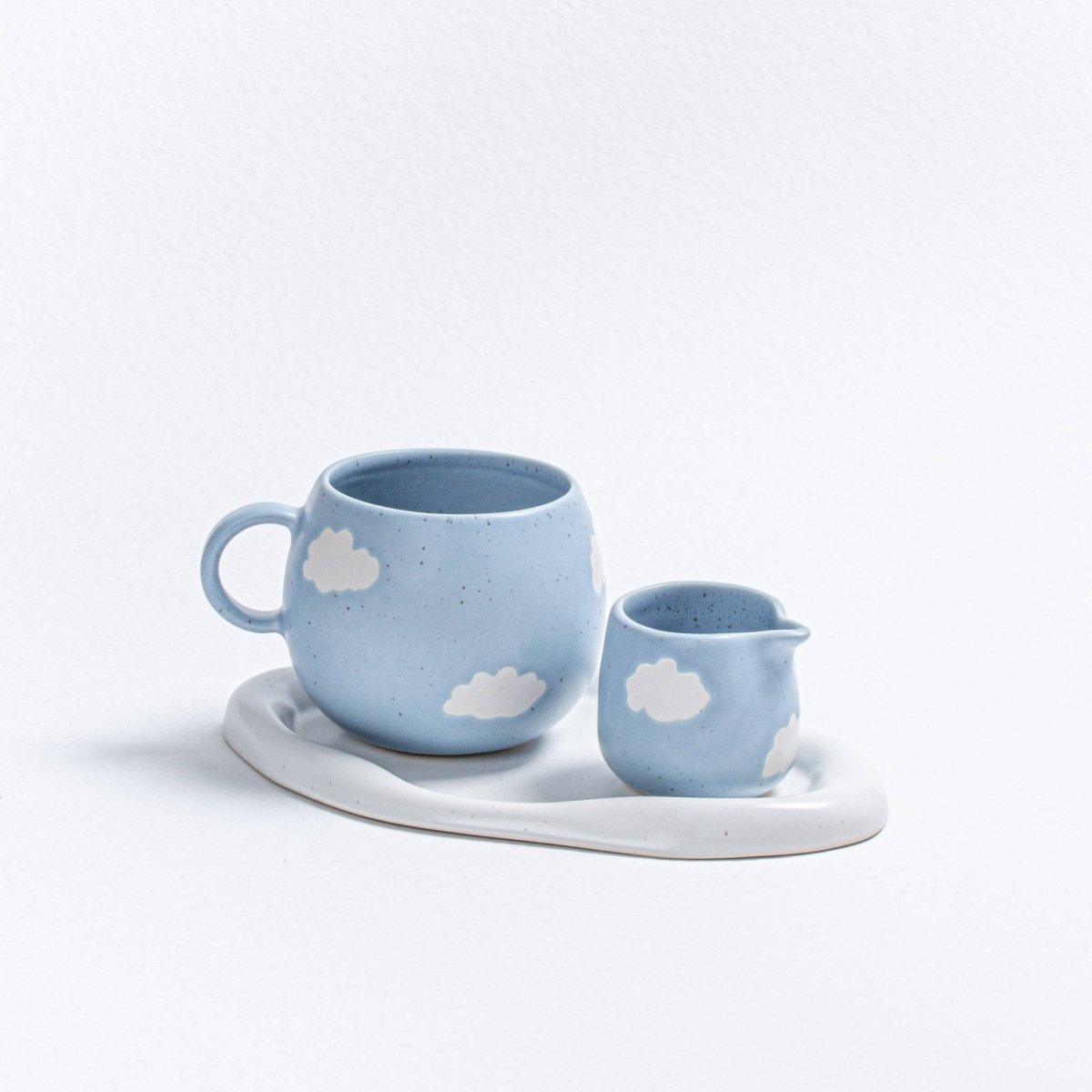 Egg Back Home - CLOUD Tasse (500 ml) - ROSA ECK - Blau, ,