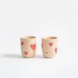 Egg Back Home - COZY HEARTS Becher (220 ml) - Kaffee - und Teetasse - ROSA ECK Concept Store