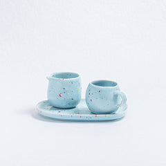 Egg Back Home - NEW PARTY Espresso - Kaffeebecher (90 ml) | Blau - ROSA ECK - Blau, ,