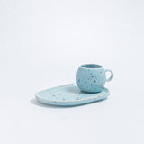 Egg Back Home - NEW PARTY Espresso - Kaffeebecher (90 ml) | Blau - ROSA ECK - Blau, ,