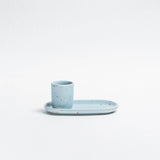Egg Back Home - NEW PARTY Espressobecher/Eierbecher • Soft Blau - Kaffee - und Teetasse - ROSA ECK Concept Store
