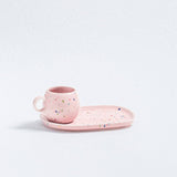 Egg Back Home - NEW PARTY Espressotasse Rund (90 ml) Rosa - ROSA ECK - Rosa, ,
