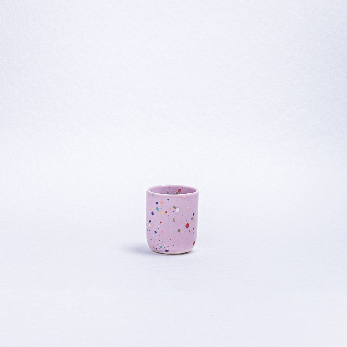 Egg Back Home - NEW PARTY Espressotasse/Eierbecher (Ø 5 cm) Weiß - ROSA ECK - Weiß, ,