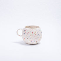 Egg Back Home - NEW PARTY Tasse (500 ml) Weiß - ROSA ECK - Weiß, ,