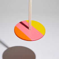Eperfa - Tellerschaukel für Kinder • Rosa - ROSA ECK