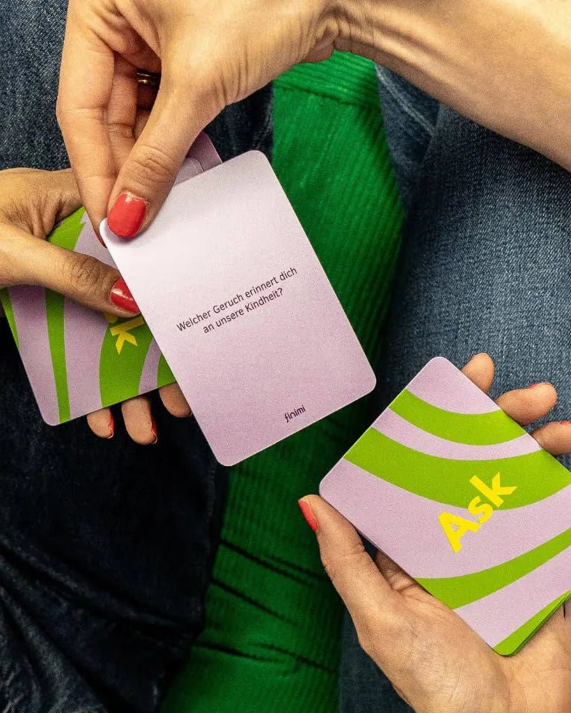 finimi - ASK & TASK Fragespiel • Für Geschwister - ROSA ECK Concept Store