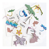 Firefly Reflectors - GREEN CROCODILE Reflektor für Kinder - ROSA ECK