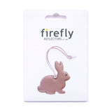 Firefly Reflectors - PINK BUNNY Reflektor für Kinder - ROSA ECK - Hase, Rosa,