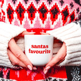 Frau Hansen - Becher Santa's Favourite - ROSA ECK