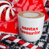 Frau Hansen - Becher Santa's Favourite - ROSA ECK