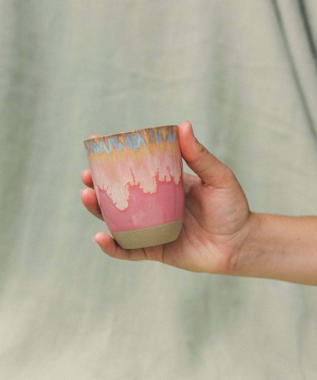 grain by grain - Cappuccinotasse • Pôr do Sol - ROSA ECK