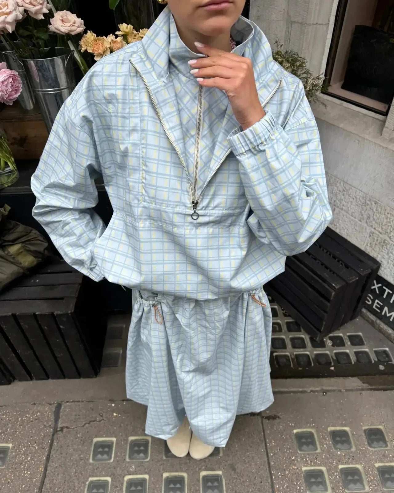 Happymess - Kängurujacke • London Fog - ROSA ECK