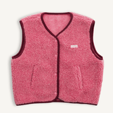 Happymess Merino Weste Dusty Pink