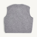 Happymess Merino Weste Stone Grey