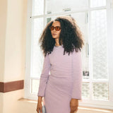 Happymess - Midikleid • Lavender Shadow - ROSA ECK