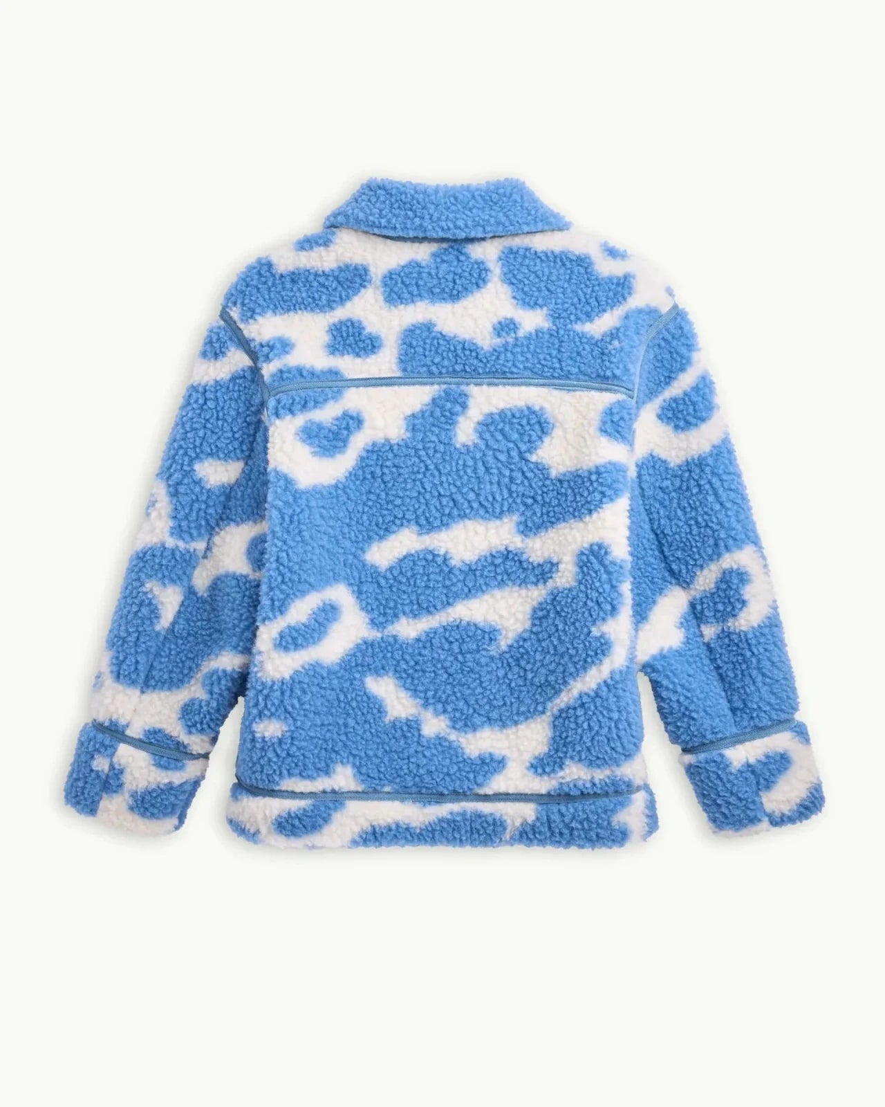 Happymess - Wolljacke aus Merinowolle • blue cow - Jacke - ROSA ECK