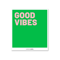 HERR&FRAUHEMPEL - GOOD VIBES Schwammtuch - ROSA ECK - , ,
