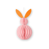 HERR&FRAUHEMPEL - Osterhase Papierdeko • Pink Orange - ROSA ECK