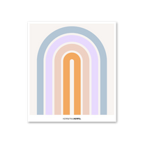 HERR&FRAUHEMPEL - REGENBOGEN Schwammtuch - ROSA ECK - , ,