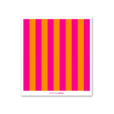 HERR&FRAUHEMPEL - Schwammtuch • Streifen pink - orange - Schwammtuch - ROSA ECK Concept Store