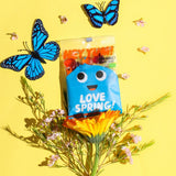 HEY YUM! - LOVE SPRING Vegane Bio - Gummibärchen (100 g) - ROSA ECK