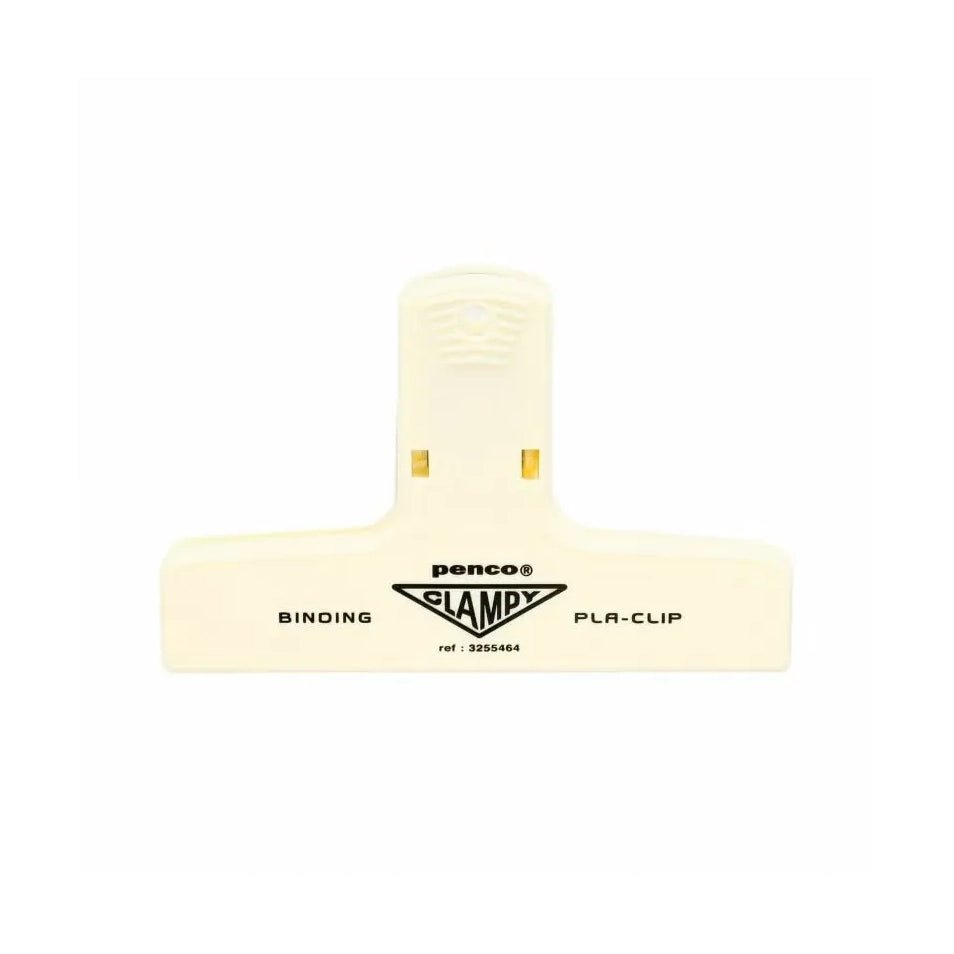 Hightide / Penco - CLAMPY Große Papierklammer • Ivory - ROSA ECK
