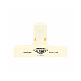 Hightide / Penco - CLAMPY Große Papierklammer • Ivory - ROSA ECK
