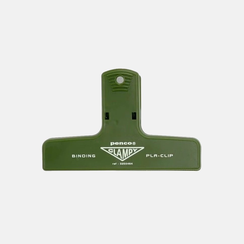Hightide / Penco - CLAMPY Große Papierklammer • Khaki - ROSA ECK