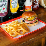 Hightide / Penco - Retro-Diner Tablett (M) • Red - ROSA ECK