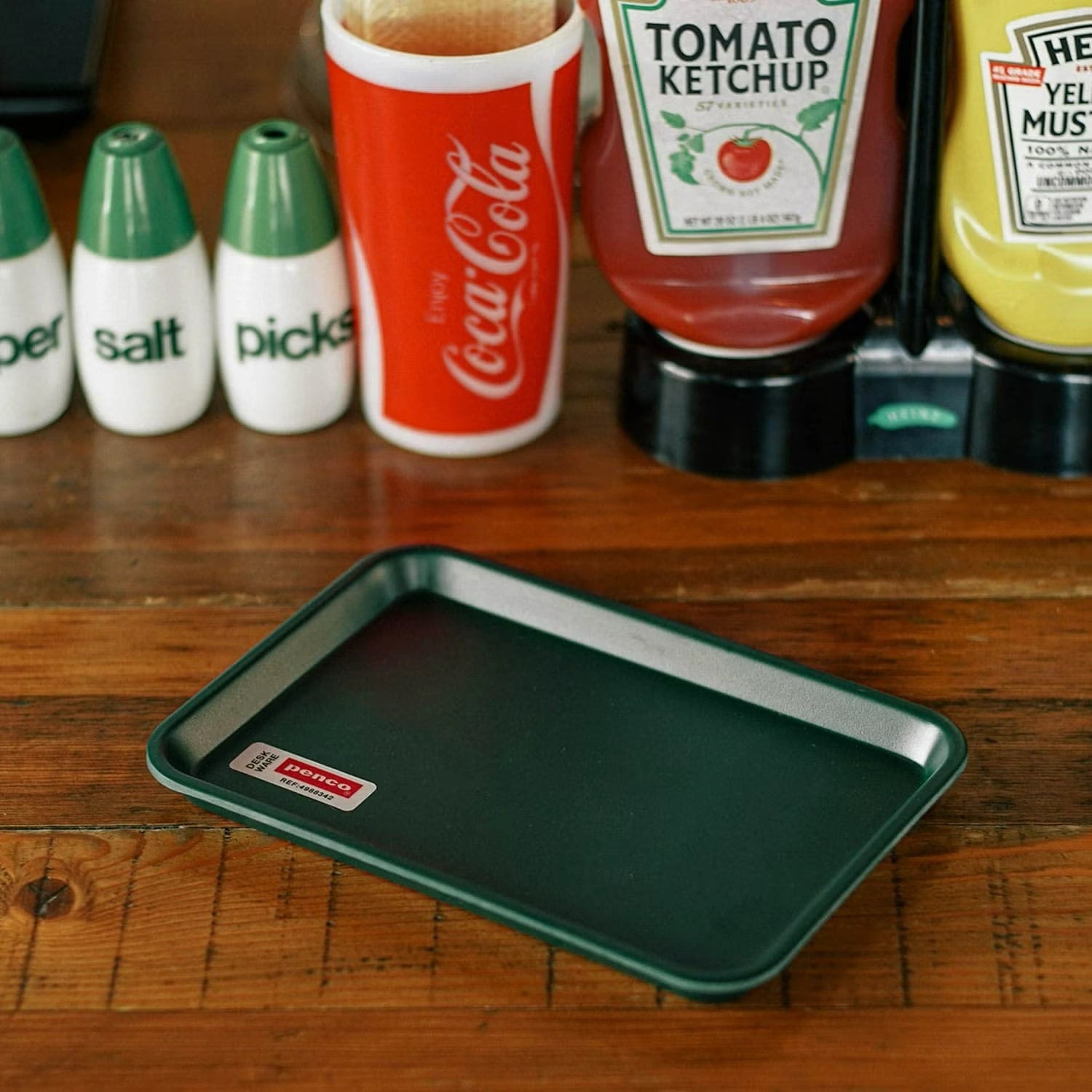 Hightide / Penco - Retro-Diner Tablett (S) • Red - ROSA ECK