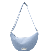 Hindbag - ANDREA Bananabag Jeans Blau - ROSA ECK - Blau, Denim bleu,