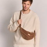Hindbag - ANDREA Bauchtasche • Cord Macchiato - ROSA ECK