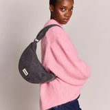 Hindbag - ANDREA Umhängetasche • Denim Dunkelgrau - ROSA ECK