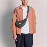 Hindbag - ANDREA Umhängetasche • Denim Dunkelgrau - ROSA ECK
