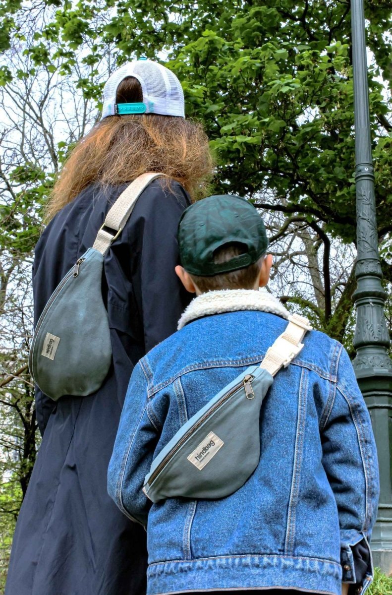 Hindbag - AUGUSTIN Bauchtasche für Kinder • Salbeigrün - Bauchtasche - ROSA ECK