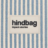 Hindbag - AUGUSTIN Kinder - Bauchtasche • Feine Streifen Blau - ROSA ECK