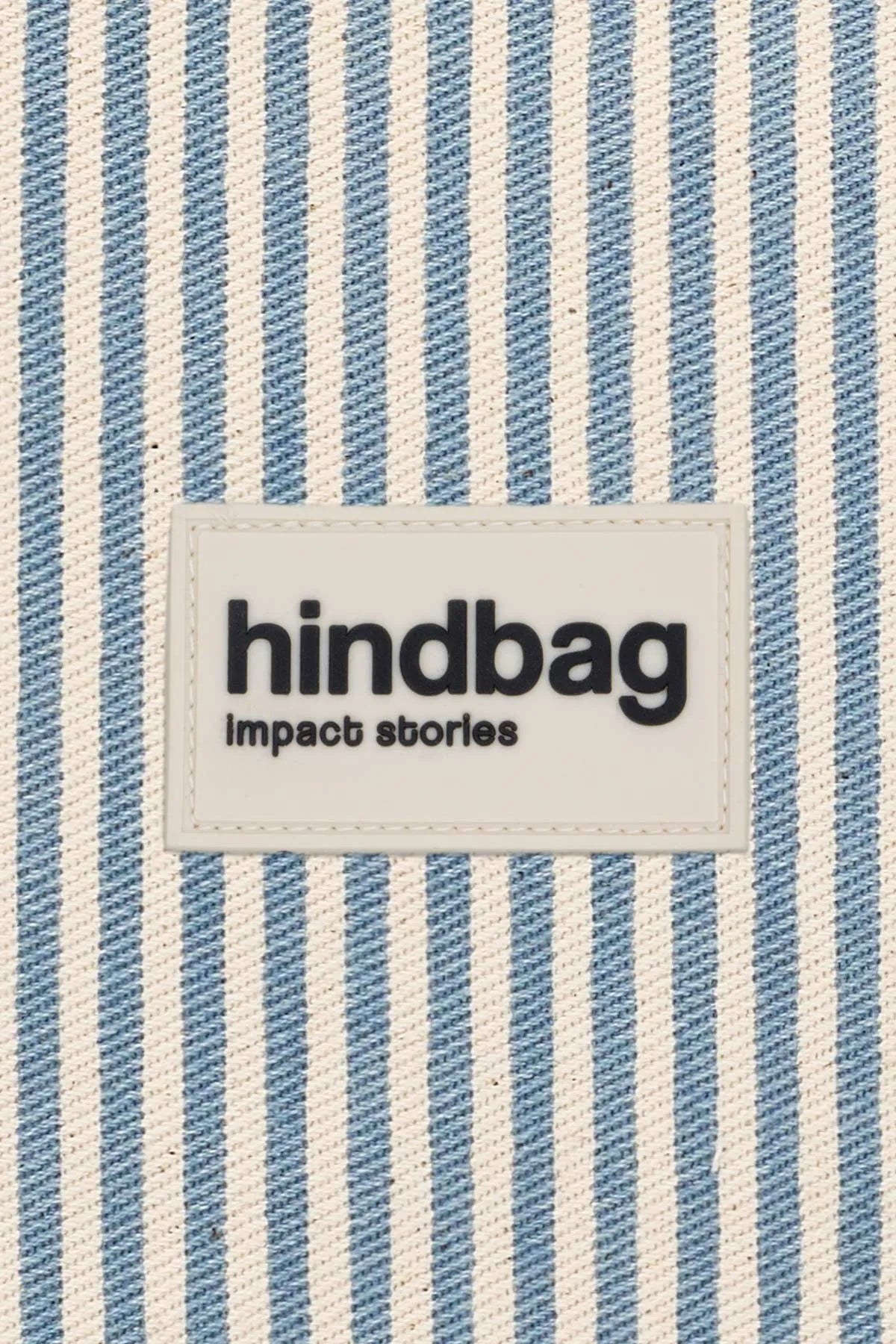 Hindbag - AUGUSTIN Kinder - Bauchtasche • Feine Streifen Blau - ROSA ECK