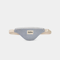 Hindbag - AUGUSTIN Kinder - Bauchtasche • Feine Streifen Blau - ROSA ECK