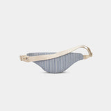 Hindbag - AUGUSTIN Kinder - Bauchtasche • Feine Streifen Blau - ROSA ECK