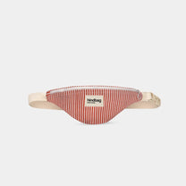 Hindbag - AUGUSTIN Kinder - Bauchtasche • Feine Streifen Rot - ROSA ECK