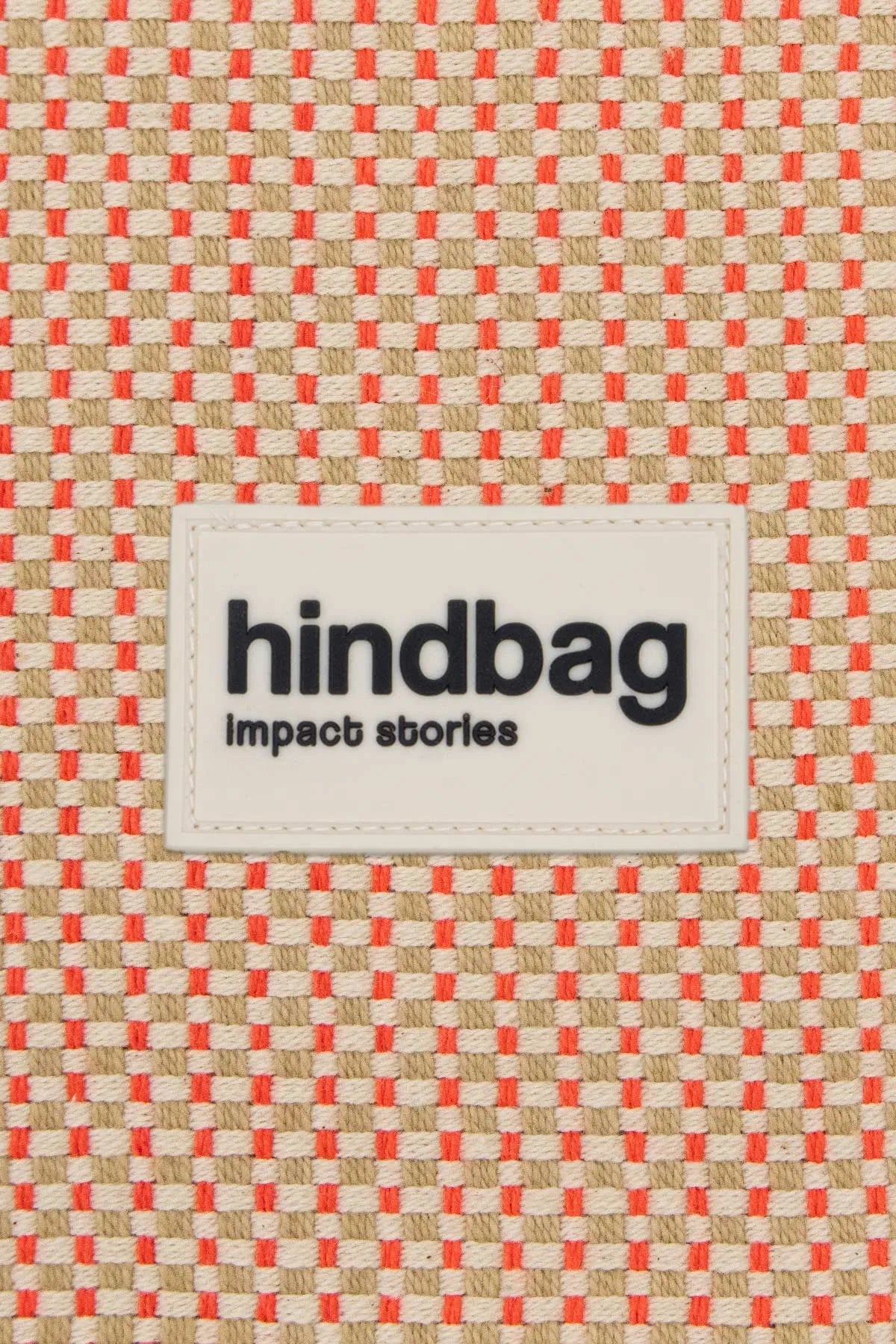 Hindbag - AVA Laptophülle • Geflochten Koralle - ROSA ECK