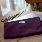 Hindbag - AVA Laptophülle • Pflaume - Laptoptasche - ROSA ECK
