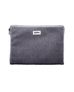 Hindbag - AVA Laptoptasche S (13 Zoll) | Gray denim - Laptoptasche - ROSA ECK - Grau, ,